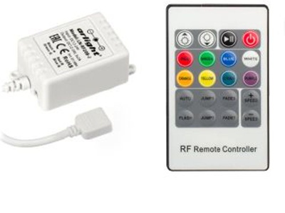 Контроллер LN-RF20B-Mini-2 (12-24V,72-144W, ПДУ 20кн) (Arlight, Пластик)