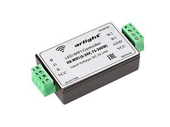 Контроллер HX-WIFI (5-24V, 75-360W) (Arlight, Пластик)