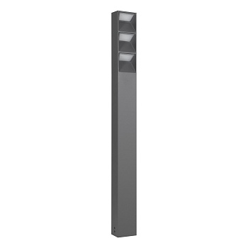 Светильник LGD-TILLIS-BOLL-H900-12W Warm3000 (GR, 92 deg, 230V) (Arlight, IP65 Металл, 3 года)