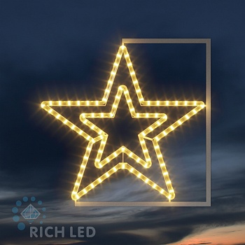 Светодиодная консоль Rich LED на металлокаркасе, тип 9-10, 220 В,