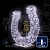 Светодиодная гирлянда Rich LED 10 м, 100 LED, 220 В, соединяемая, влагозащитный колпачок, белая, прозрачный провод,