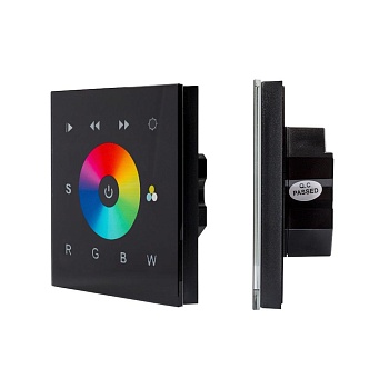 Панель Sens SR-2811-IN Black (12-24V, RGBW, DMX) (Arlight, IP20 Пластик, 3 года)