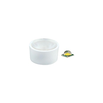 Линза 25DC3W (25°, smd, white)