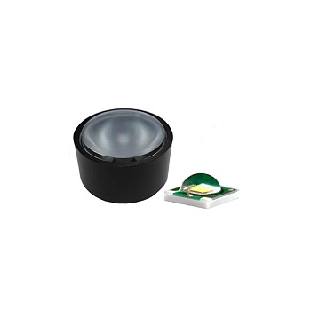 Линза 15DC3B (15°, smd, black)