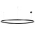 Светильник SP-DIAMOND-R1250-80W Warm3000 (BK, 45 deg, 230V, TRIAC) (Arlight, IP20 Металл, 5 лет)