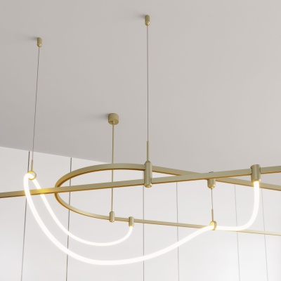 Светильник ART-APRIORI-TUBE-ELASTIC-R38-L1000-8W Warm3000 (OG, 360 deg, 48V) (Arlight, IP20 Металл, 3 года)