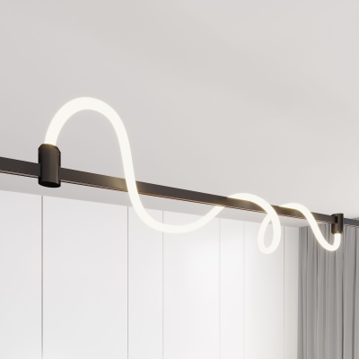 Светильник ART-APRIORI-TUBE-ELASTIC-R38-L3000-25W Warm3000 (BK, 360 deg, 48V) (Arlight, IP20 Металл, 3 года)