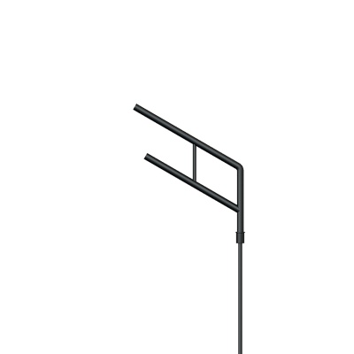Кронштейн OXOR-SG2-1000x76-L1000 BLACK (Arlight, Сталь)