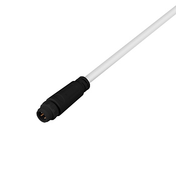 Коннектор питания ARL-WAVE-1010-CON-POWER-MALE-BLK (Arlight, IP67 Пластик, 3 года)