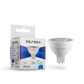 Светодиодная лампа Voltega Sofit GU5.3 7W 4000K 7063