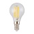 Лампа филаментная диммируемая Voltega Globe dim E14 5W 4000K 8465