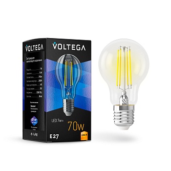 Филаментная лампа Voltega General E27 7W 2800K 7140