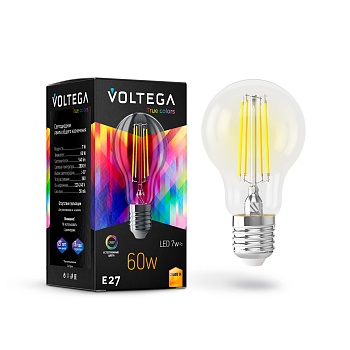 Филаментная лампа Voltega General E27 7W 2800K High CRI 7154