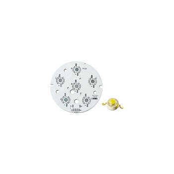 Плата D70-6E 2R-2G-2B Emitter (6x LED, 724-24)