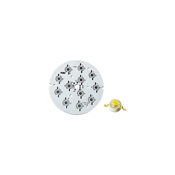 Плата D95-12E 4R-4G-4B Emitter (12x LED, 724-31)