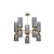 Подвесной светильник Maytoni MOD302PL-10GR