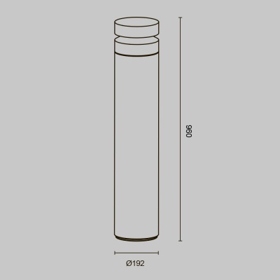 Ландшафтный светильник Outdoor O469FL-L20CM3K1