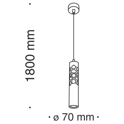 Подвесной светильник светодиодный Maytoni Torre P037PL-L11B4K
