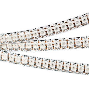Светодиодная лента SPI-2500 5V RGB 5x (5060, 360 LED x1, 2812, Arlight, Открытый, IP20)