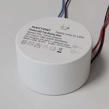 Блок питания 23-40В 12Вт IP54 Maytoni Triac PSL-TR40-300mA