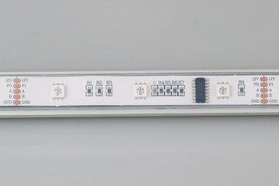 Светодиодная лента DMX-5000P 12V RGB (5060, 150 LEDx3, Arlight, Закрытый, IP66) ARLIGHT Арт. 024497