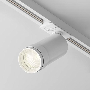 Трековый однофазный светодиодный светильник диммируемый Maytoni Unity Focus LED TR021-1-12B3K-Z-D-W
