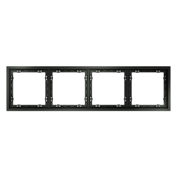 Рамка пластиковая VOLTUM S70 на 4 поста, (титан) VLS100406