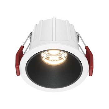 Модульный встраиваемый светодиодный светильник диммируемый Maytoni Alfa LED DL043-01-10W3K-D-RD-WB