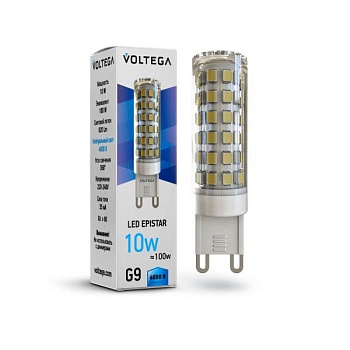 Светодиодная лампа Voltega G9 10W 4000K 7039