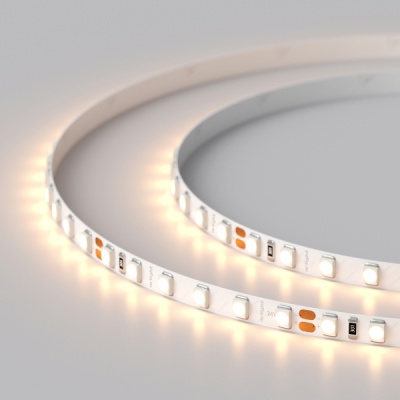 Светодиодная лента RT 2-5000 24V Warm2700 5mm 2x (3528, 600 LED, LUX, Arlight, 9.6 Вт/м, IP20) ARLIGHT Арт. 015649(B)