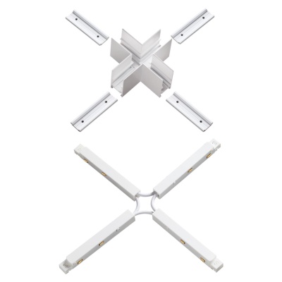 Соединитель X-образный для треков Novotech Flum 135127