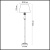 Торшер Odeon Light Gaellori 3393/1F Торшер Odeon Light Gaellori 3393/1F