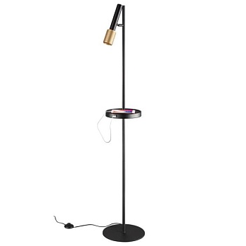 Торшер с полкой Odeon Light Mehari 4240/1F