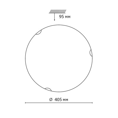 Накладной светильник Sonex Ammonite 7602/DL