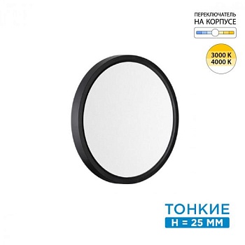 Накладной светильник Sonex Alfa Black 7660/18L