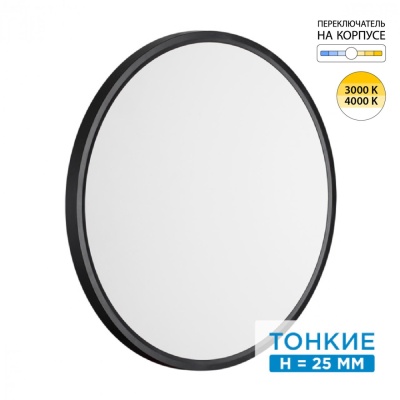 Накладной светильник Sonex Alfa Black 7660/40L