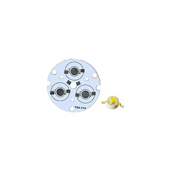 Плата D44-3E MONO Emitter (3x LED, 724-114)
