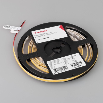 Лента COB-X320-8mm 24V Warm3500 (8 W/m, IP20, 5m) (Arlight, -) ARLIGHT Арт. 044584(1)