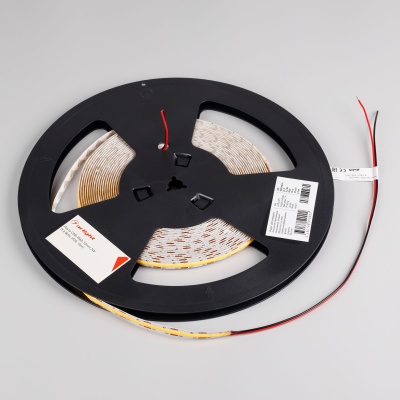 Светодиодная лента COB-X560-10mm 24V Warm3000 (9.6 W/m, IP20, 10m) (Arlight, 5 лет)