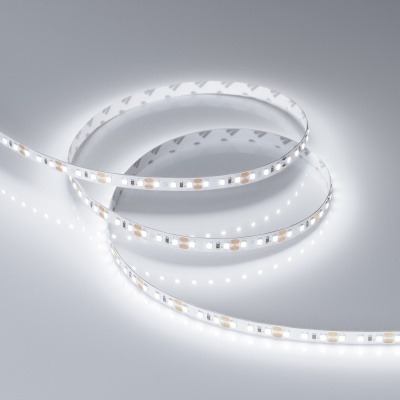 Светодиодная лента RT-A120-8mm 12V White6000 (9.6 W/m, IP20, 2835, 5m) (Arlight, Открытый)