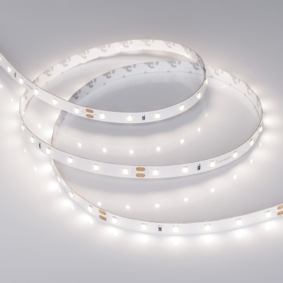 Светодиодная лента RT-A60-8mm 24V Day4000 (4.8 W/m, IP20, 2835, 5m) (Arlight, Открытый)