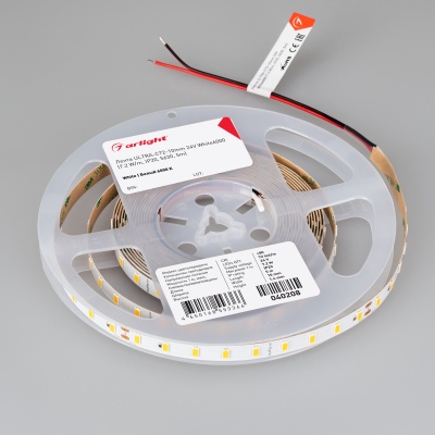 Лента ULTRA-C72-10mm 24V White6000 (7.2 W/m, IP20, 5630, 5m) (Arlight, высок.эфф.200 лм/Вт) ARLIGHT Арт. 040208