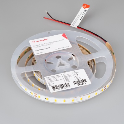 Лента ULTRA-C72-10mm 24V Warm3500 (7.2 W/m, IP20, 5630, 5m) (Arlight, высок.эфф.200 лм/Вт) ARLIGHT Арт. 040211