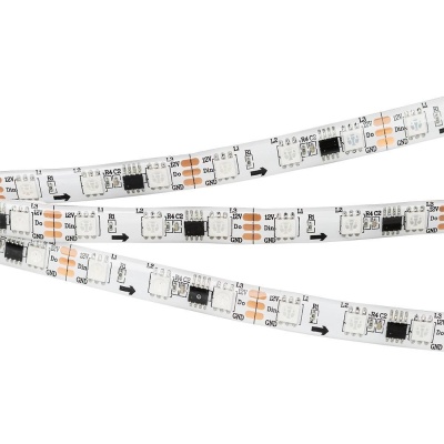 Лента SPI 2-5000SE 12V RGB 2x (5060, 300 LED x3) ARLIGHT Арт. 026366