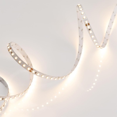 Лента RT 2-5000 24V Warm2700 2x (3528, 600 LED, LUX) (Arlight, 9.6 Вт/м, IP20)