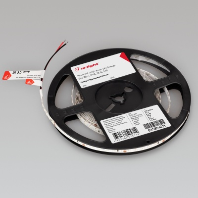 Лента RT-A120-8mm 24V Orange (9.6 W/m, IP20, 2835, 5m) (Arlight, -) ARLIGHT Арт. 015896(2)
