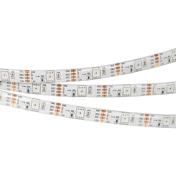 Светодиодная лента SPI-5000SE-RAM 12V RGB (5060, 150 LED x1, Arlight, Закрытый, IP65)