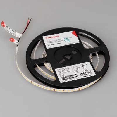 Лента UL-A160-8mm 24V Warm3000 (12 W/m, IP20, 2835, 5m) (Arlight, 7 лет) ARLIGHT Арт. 040011