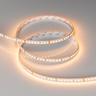 Лента RT-A160-8mm 24V Warm2400 (12 W/m, IP20, 2835, 5m) (Arlight, высок.эфф.150 лм/Вт) ARLIGHT Арт. 028561(2)