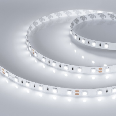 Светодиодная лента RT-B60-10mm 24V White6000 (14.4 W/m, IP20, 5060, 5m) (Arlight, 14.4 Вт/м, IP20)
